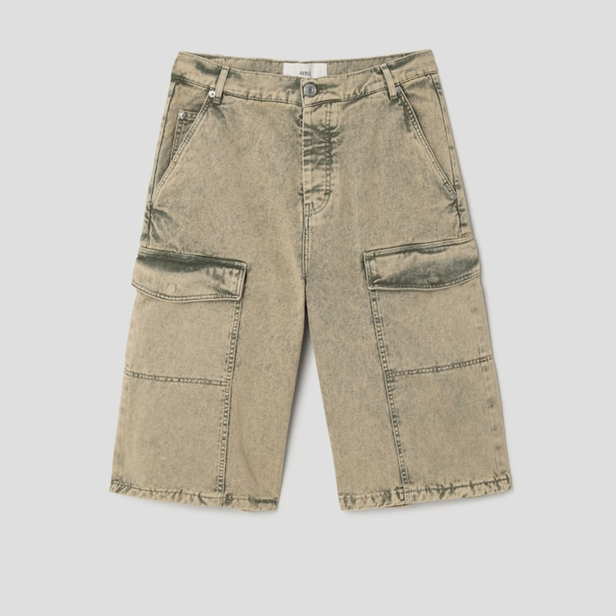 ami Denim Cargo Shorts – Laurel
