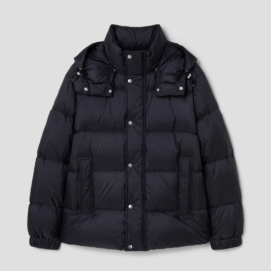Theory Men Marquez Snap Puffer Jacket - Baltic