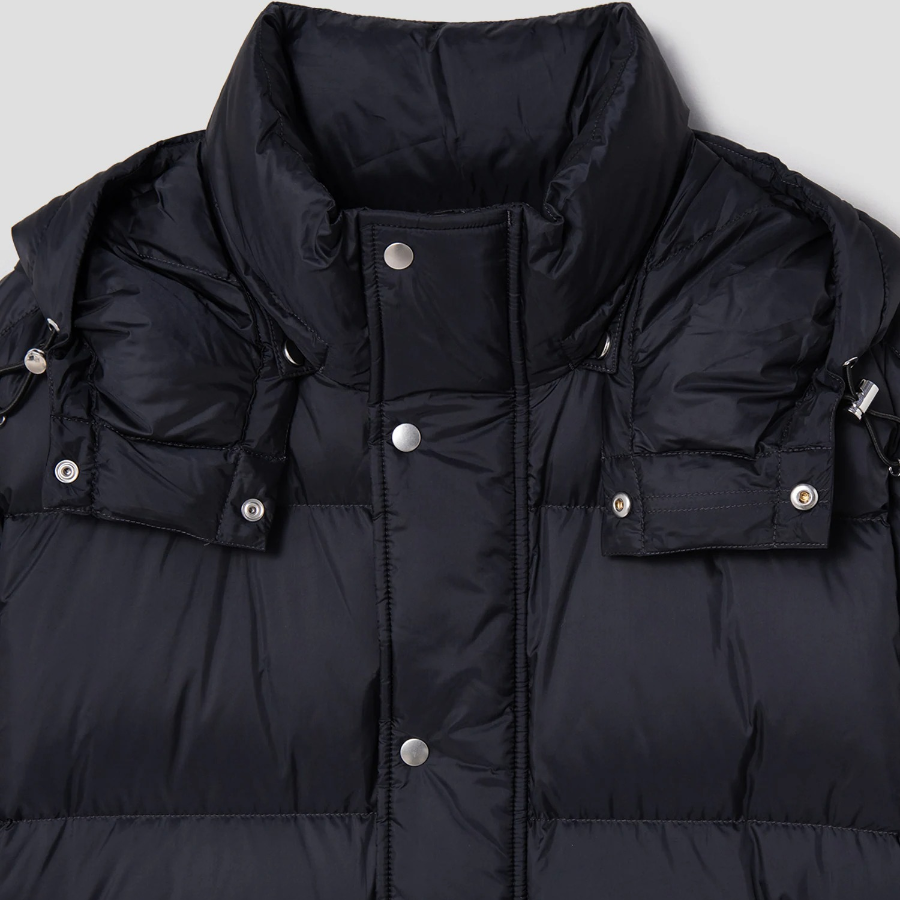 Theory Men Marquez Snap Puffer Jacket - Baltic