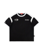 ICEBISCUIT [Junior] Logo Point Color Block Ringer T-Shirt_IB52TR525