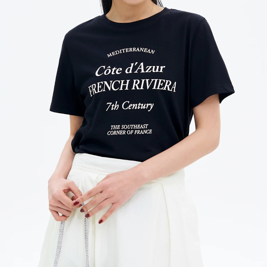 8 seconds Graphic Short Sleeve T-shirt — Navy