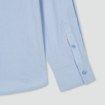 JAJU Light Cotton Loose Fit Shirt – Sky Blue