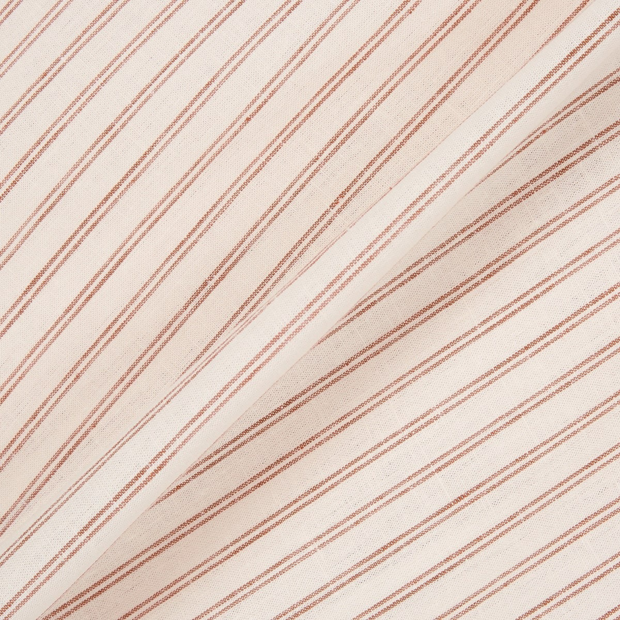 JAJU Linen Blended Cap Sleeve Shirt – Light Brown