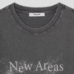 8 seconds Garment Dyed Short Sleeve T-shirt — Ash