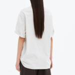 8 seconds Casual Graphic Oversized T-shirt — Grey