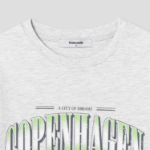 8 seconds Casual Graphic Oversized T-shirt — Grey