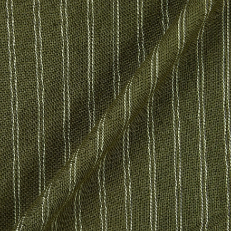 JAJU Light Cotton Loose Fit Shirt – Light Khaki