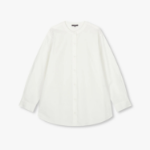 JAJU Henley Neck Shirt – Ivory