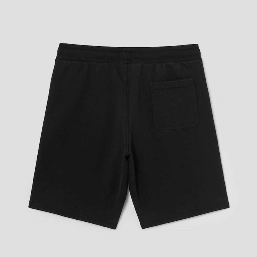 ami Tonal Adc Jogging Shorts – Wool Gabardine Black