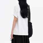 8 seconds Casual Graphic Oversized T-shirt — White