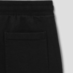ami Tonal Adc Jogging Shorts – Wool Gabardine Black