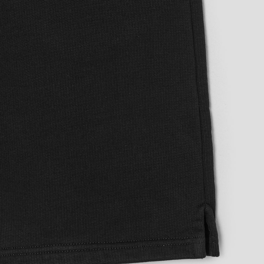 ami Tonal Adc Jogging Shorts – Wool Gabardine Black