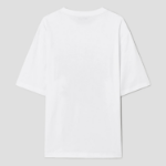 8 seconds Casual Graphic Oversized T-shirt — White