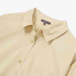 JAJU Cotton Loose Fit Shirt – Beige