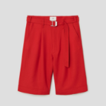 ami Cargo Bermuda Shorts – Coquelicot