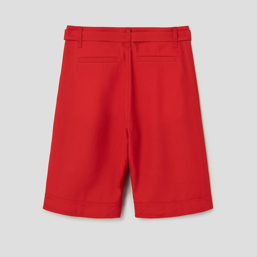 ami Cargo Bermuda Shorts – Coquelicot