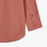 JAJU Henley Neck Shirt – Brick