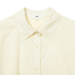 JAJU Cotton Poplin Long Sleeve Shirt – Yellow