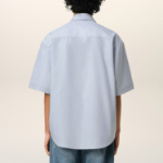 ami Adc Boxy Fit Sl Shirt – Blue