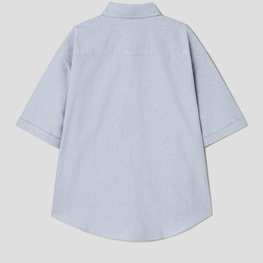 ami Adc Boxy Fit Sl Shirt – Blue