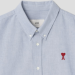 ami Adc Boxy Fit Sl Shirt – Blue