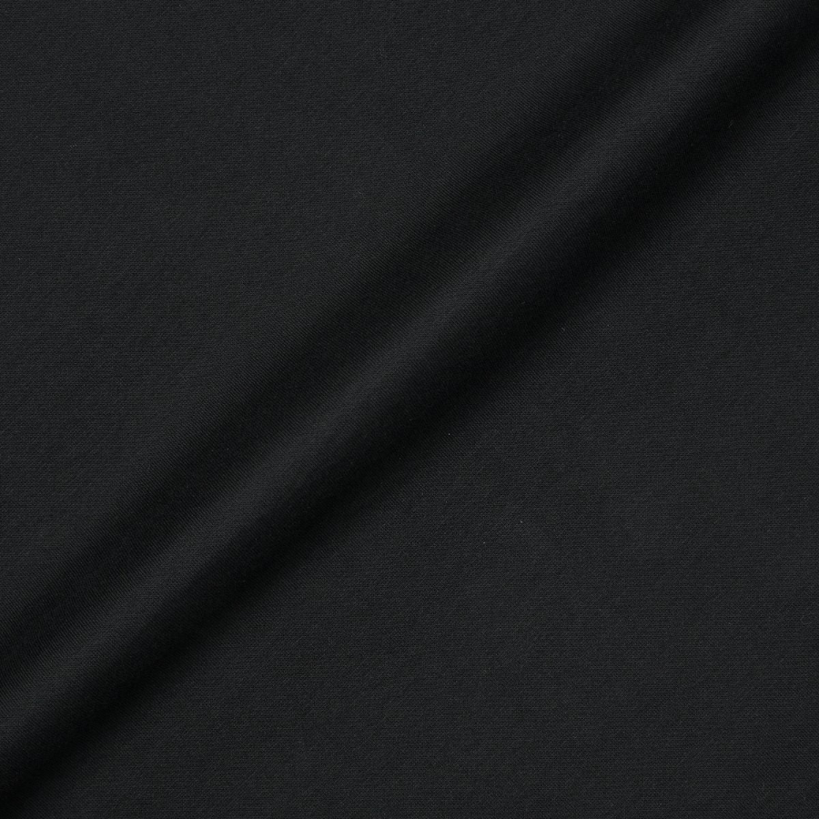 JAJU Cotton Silket T-Blouse – Black