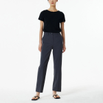 JAJU Cotton Silket T-Blouse – Black