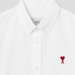 ami Adc Boxy Fit Sl Shirt – Natural White