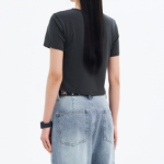 8 seconds Cool-touch Crop Short-sleeve T-shirt — White