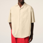 ami Ami Tonal Boxy Fit Sl Shirt – Gingembre