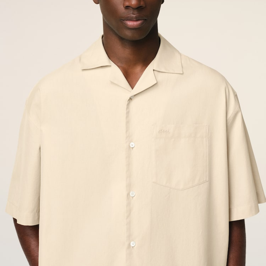 ami Ami Tonal Boxy Fit Sl Shirt – Gingembre