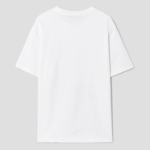 8 seconds Heart Printed Boxy Short-sleeve T-shirt — White