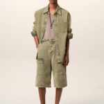 ami Adc Washed Overshirt – Laurel