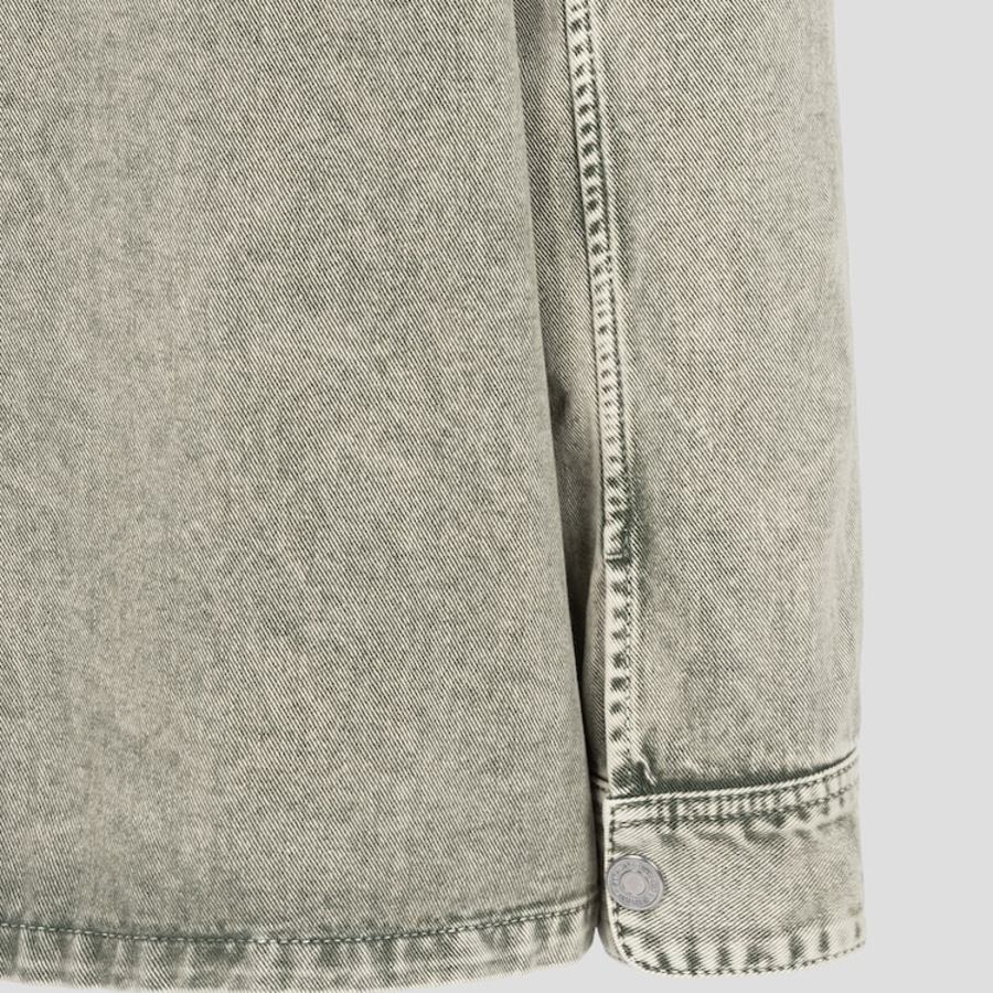 ami Adc Washed Overshirt – Laurel