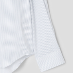 ami Adc Jacquard Boxy Shirt – White/Blue