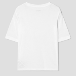 8 seconds Basic Elbow-sleeve T-shirt — White