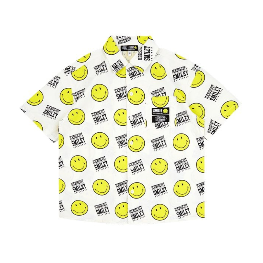 ICEBISCUIT [Junior] Smiley Originals® Nylon Shirt_IB52SH711
