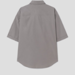ami Adc Tonal Boxy Fit Sl Shirt – Ash