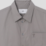 ami Adc Tonal Boxy Fit Sl Shirt – Ash