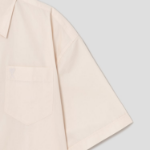 ami Adc Tonal Boxy Fit Sl Shirt – Cream