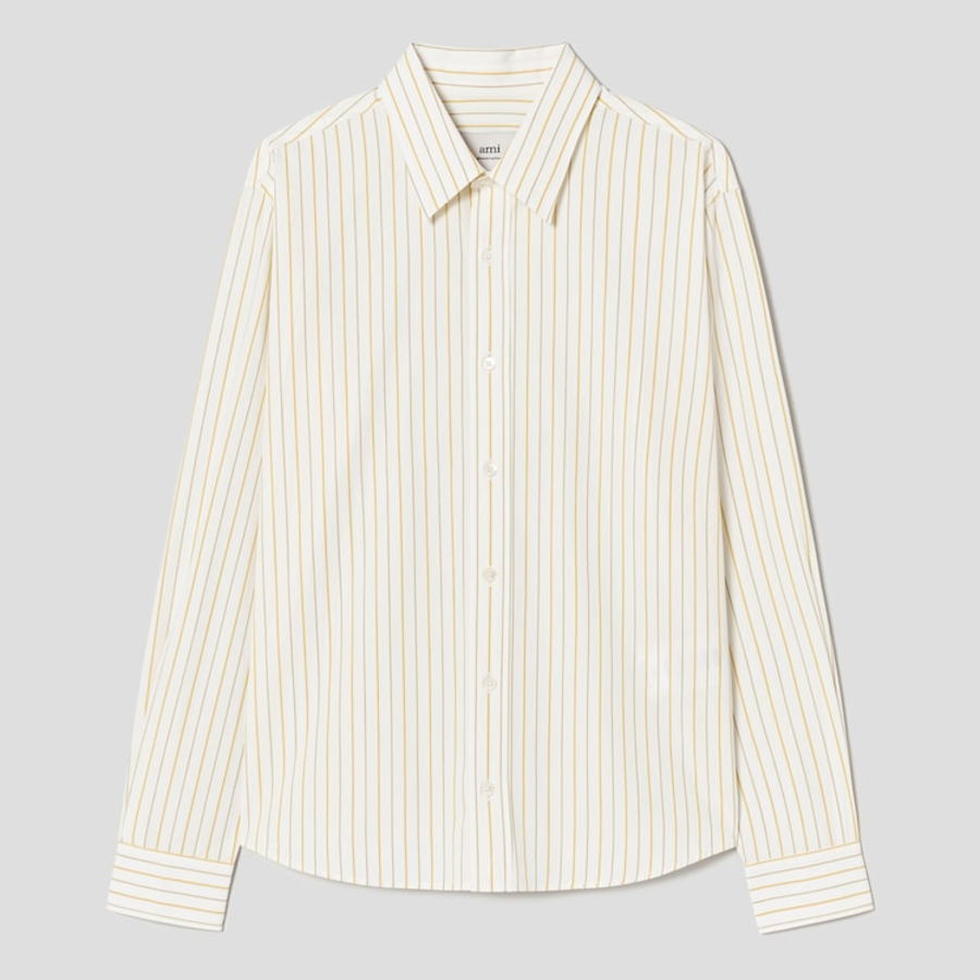 ami Ami Label Classic Shirt – Curry