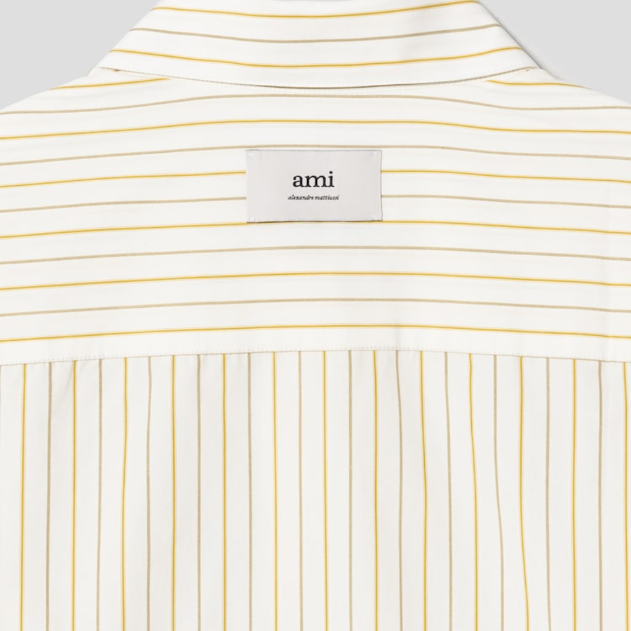 ami Ami Label Classic Shirt – Curry