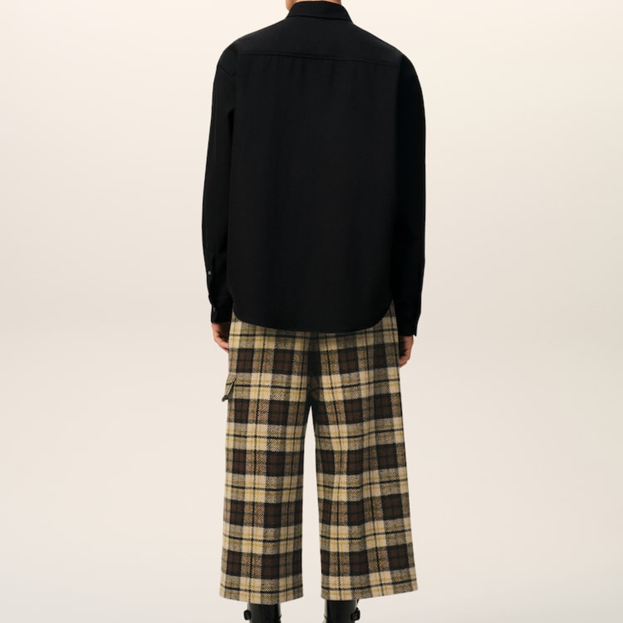 ami Gold Adc Boxy Fit Shirt – Black