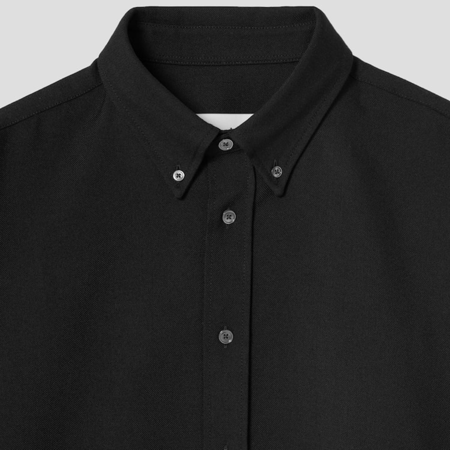 ami Gold Adc Boxy Fit Shirt – Black