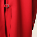 ami Back Slit Oversized Shirt – Coquelicot