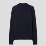 ami Red Adc Polo Cardigan – Night Blue