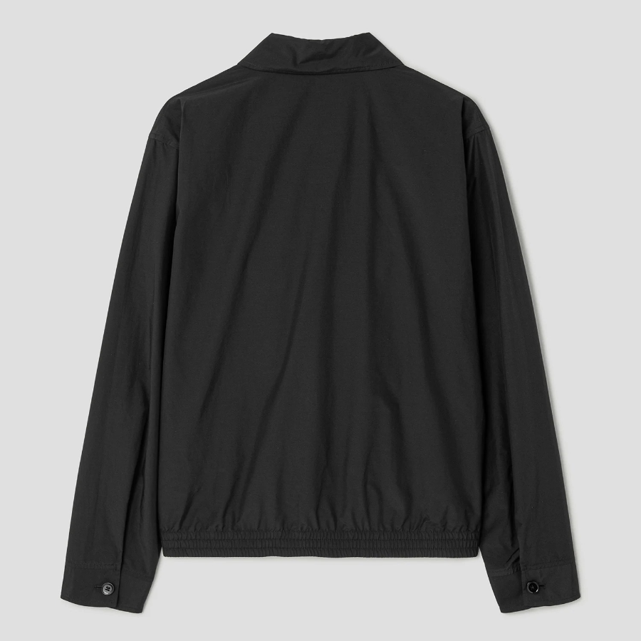 Theory Men Soft Lawn Zip Bluson - Black