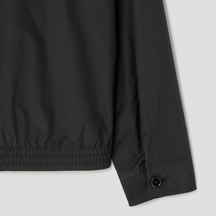 Theory Men Soft Lawn Zip Bluson - Black