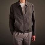 Theory Men Soft Lawn Zip Bluson - Black