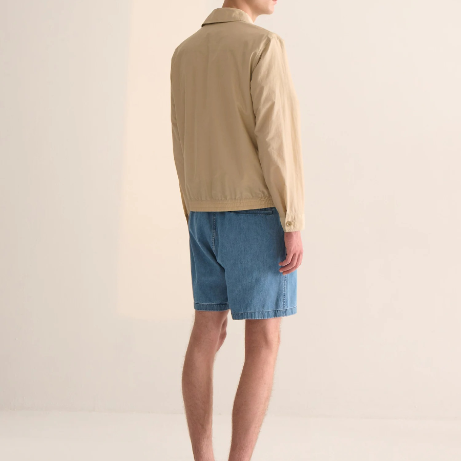 Theory Men Soft Lawn Zip Bluson - Chino